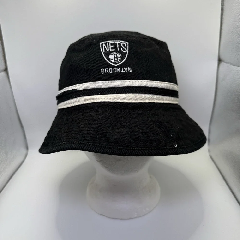 Mitchell &‎ Ness Brooklyn Nets Size Bucket Hat Cap Team Colors